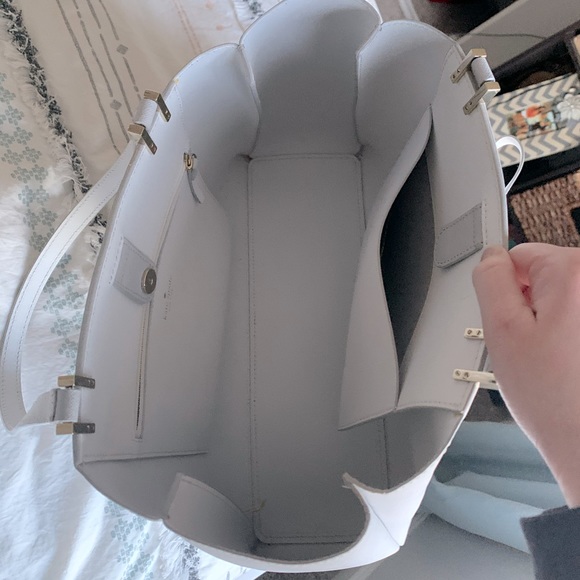 Kate Spade light grey purse - Picture 2 of 2